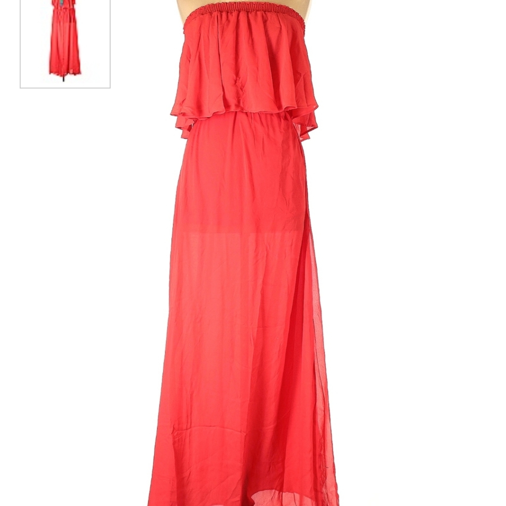 Show me Your Mumu Large Coral Pink Dress